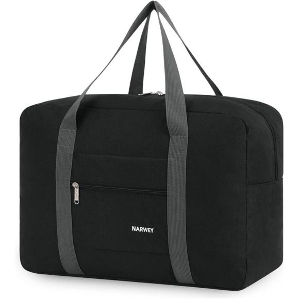 Foldable Travel Duffel Bag Personal Item Carry On Tote Luggage Overnight Women M